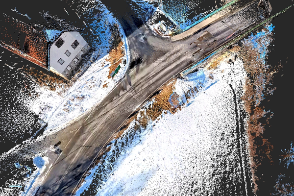 haus | Strasse | P2 Laserscanner | DTC Navigation | München