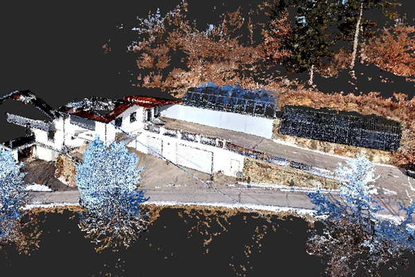 Punktwolke | P2 Laserscanner | DTC Navigation | München